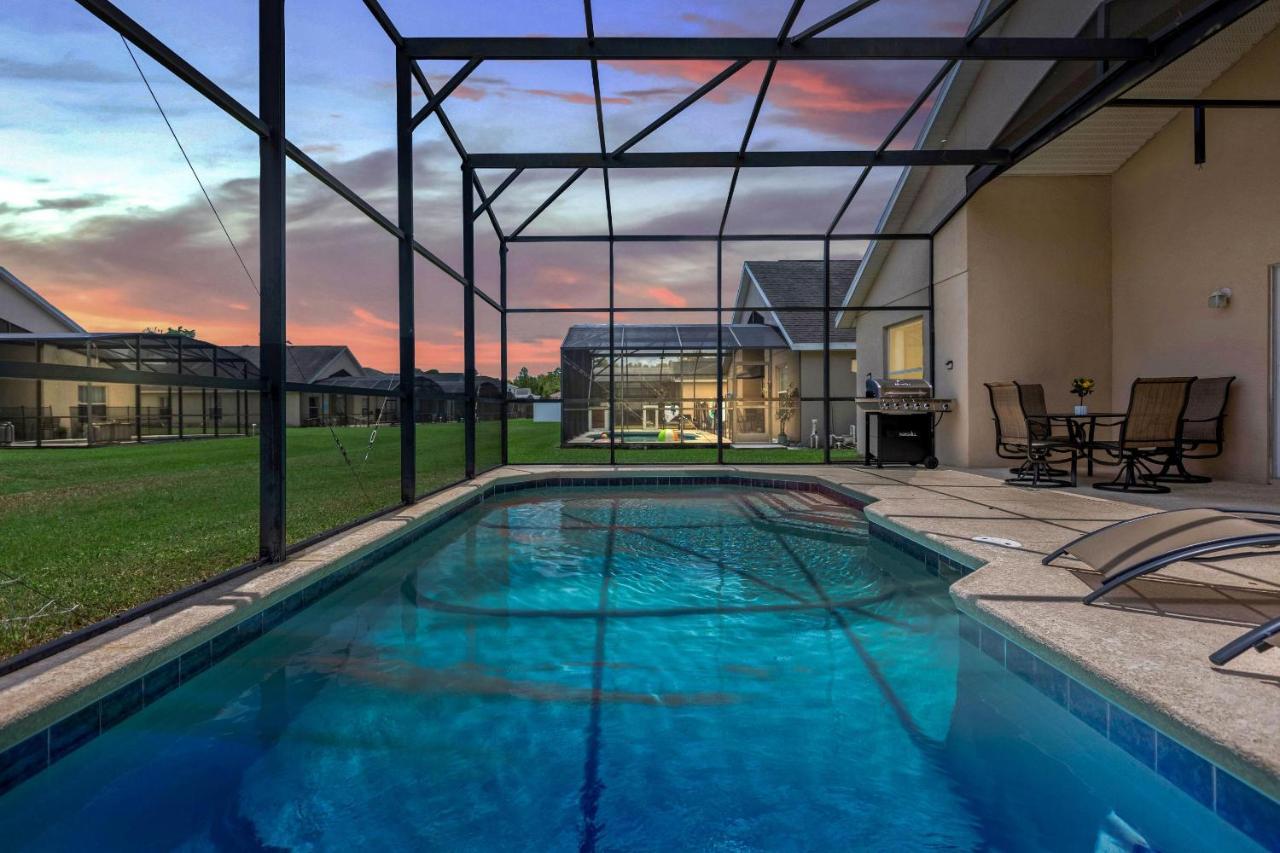 Glamorous House In Disney Area Heatable Private Pool คิสซิมมี ภายนอก รูปภาพ