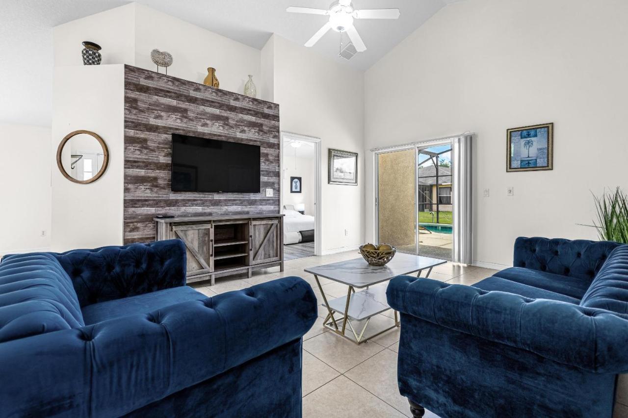 Glamorous House In Disney Area Heatable Private Pool คิสซิมมี ภายนอก รูปภาพ