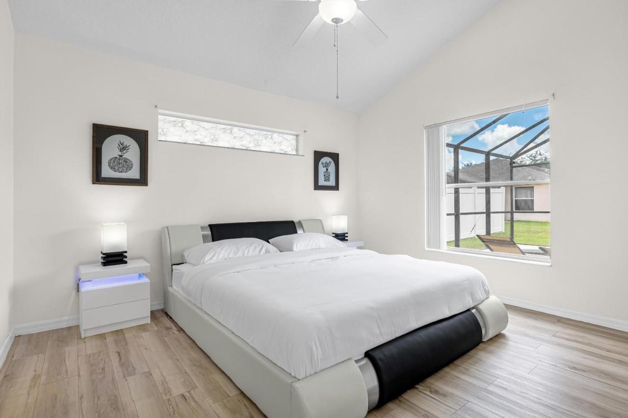 Glamorous House In Disney Area Heatable Private Pool คิสซิมมี ภายนอก รูปภาพ